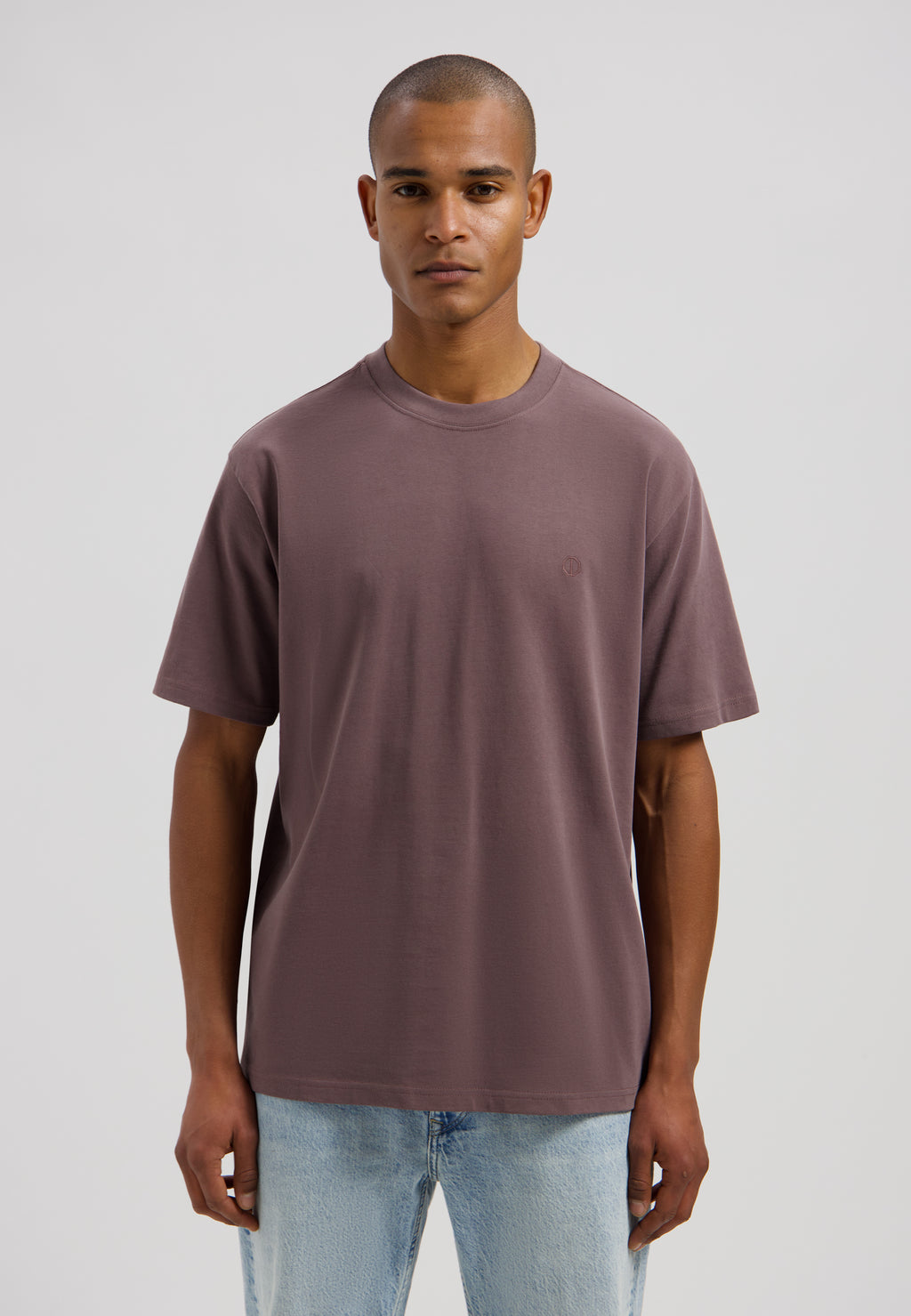 T-shirts korte mouw paars Dstrezzed