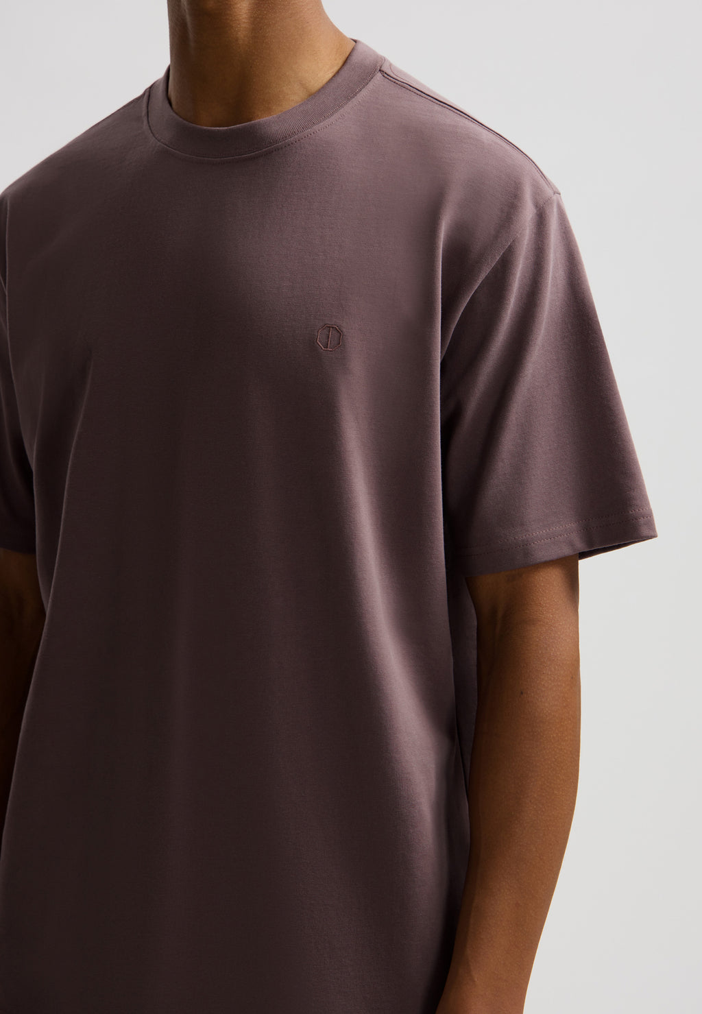 T-shirts korte mouw paars Dstrezzed