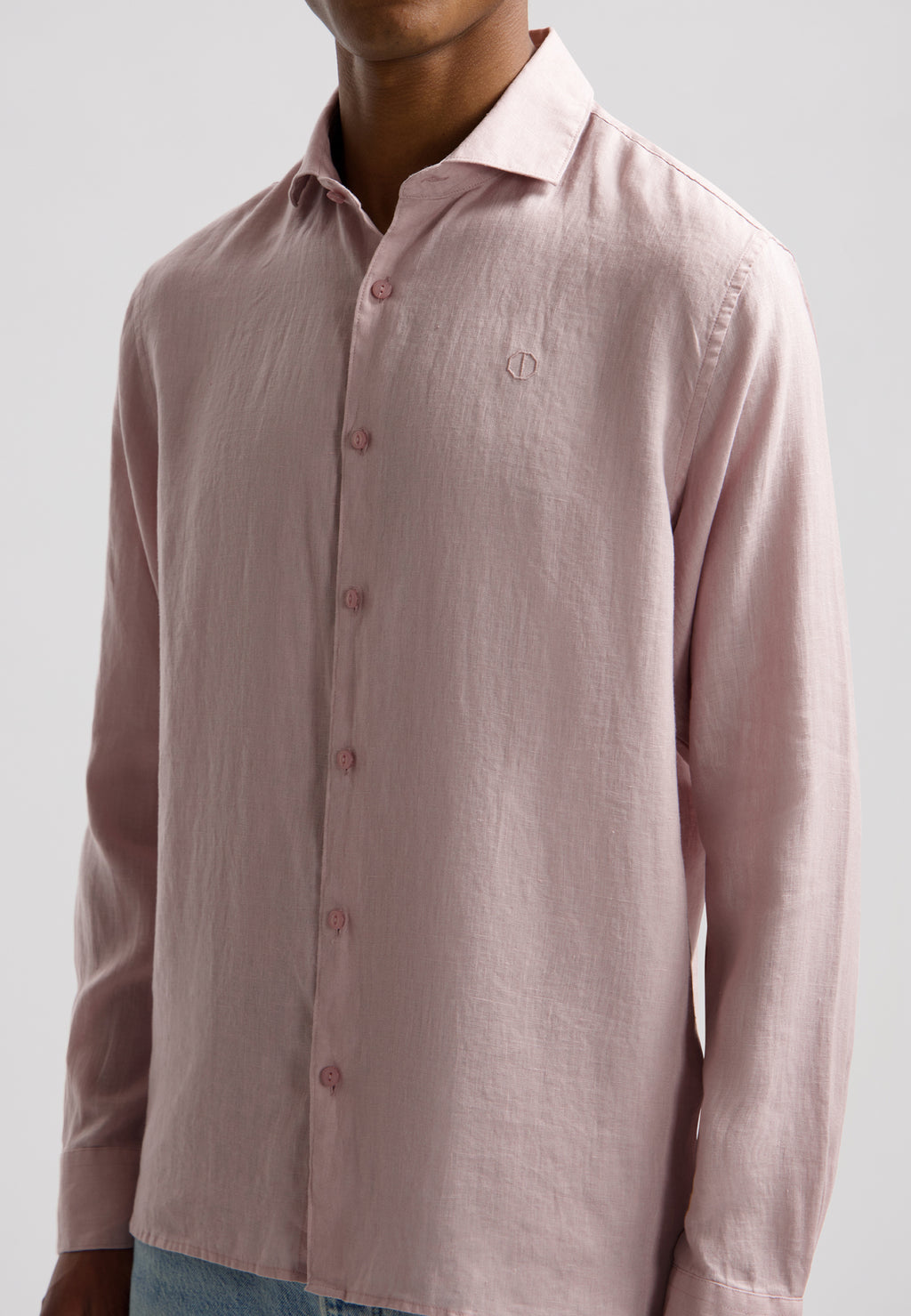Hemden lange mouw roze Dstrezzed