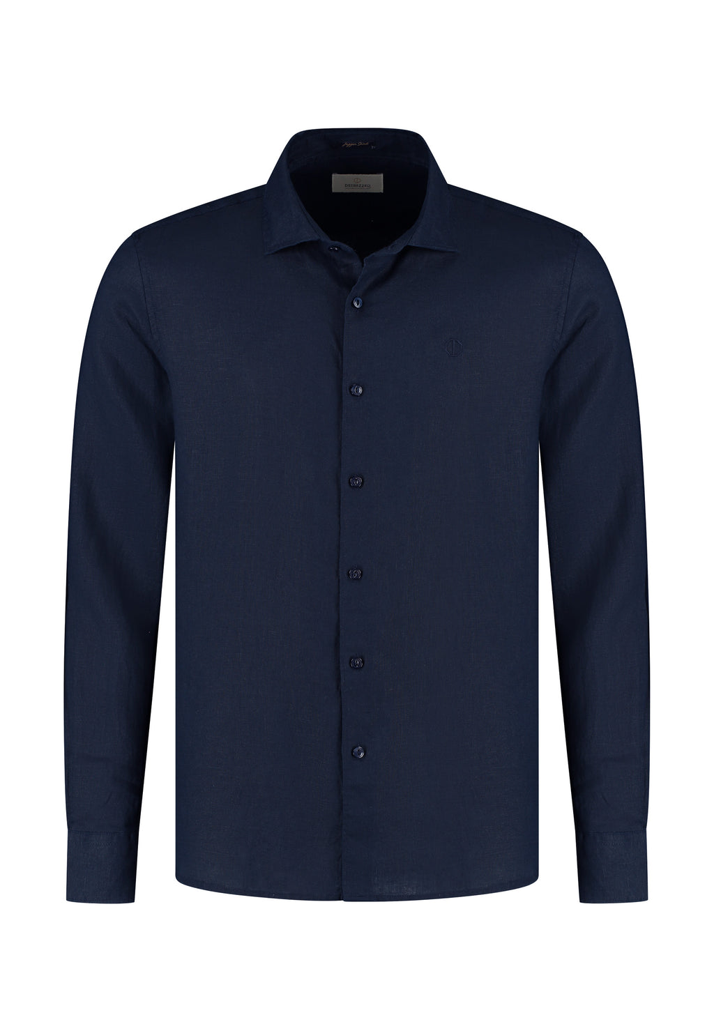 Hemden lange mouw navy Dstrezzed