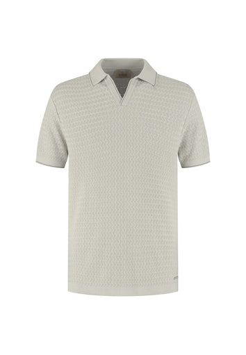 Polo's korte mouw beige Dstrezzed