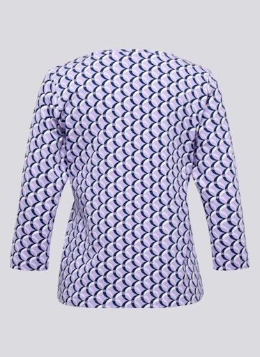 T-shirts lange mouw paars Rabe