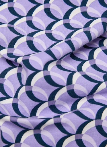 T-shirts lange mouw paars Rabe