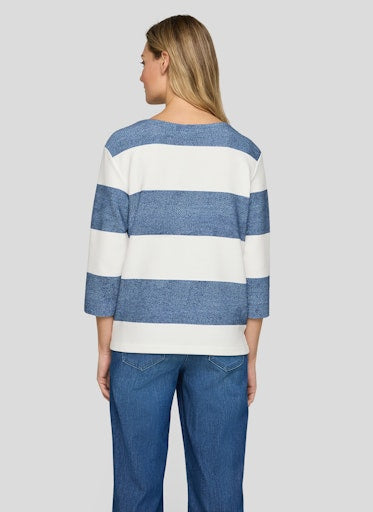 T-shirts korte mouw blauw Rabe