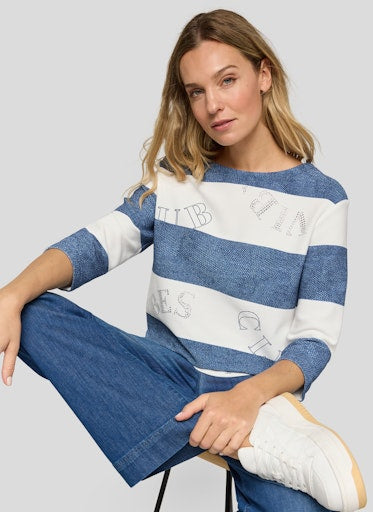 T-shirts korte mouw blauw Rabe