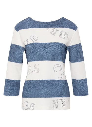 T-shirts korte mouw blauw Rabe