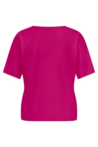 Blouses korte mouw roze Studio Anneloes