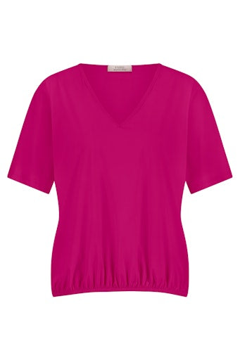 Blouses korte mouw roze Studio Anneloes