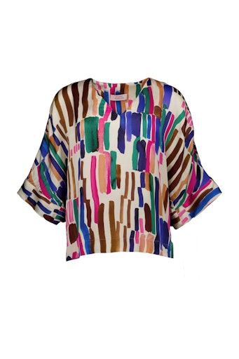 Blouses korte mouw multicolor Studio Anneloes