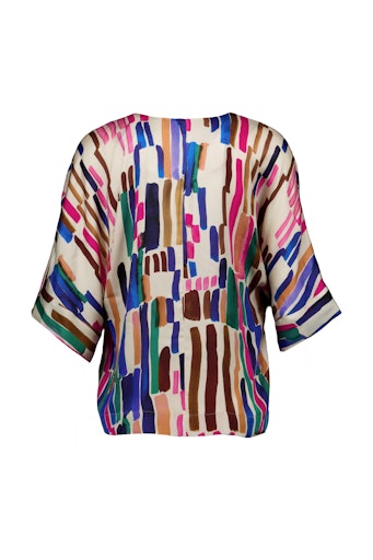 Blouses korte mouw multicolor Studio Anneloes