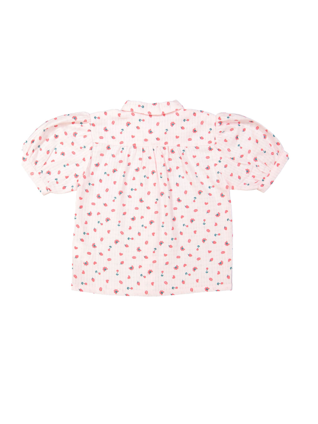 Blouses korte mouw roze Filou & Friends