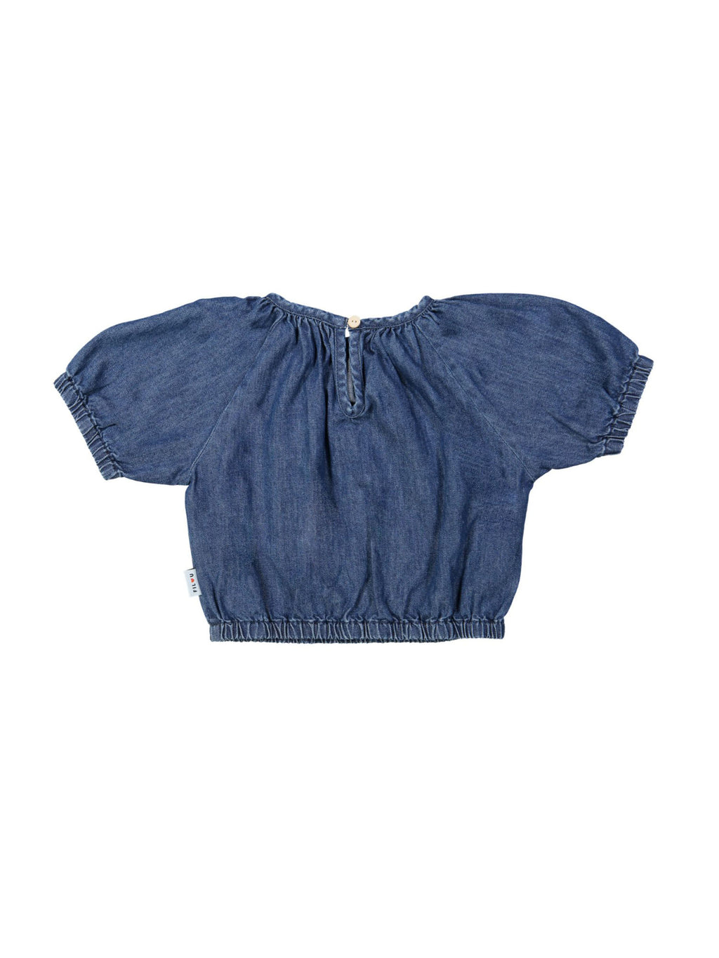 Blouses korte mouw blauw Filou & Friends