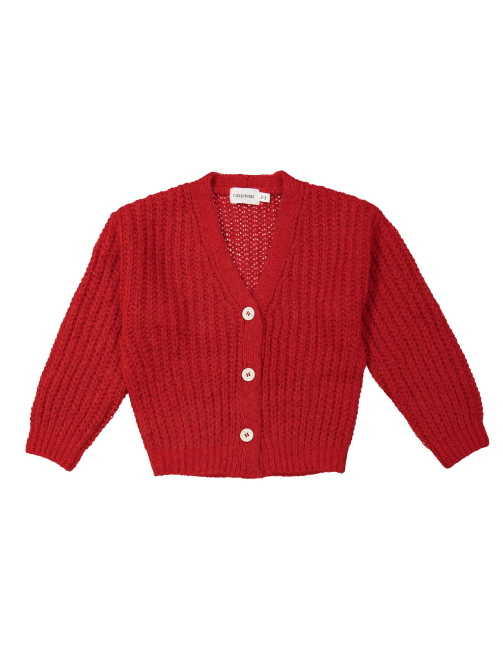 Cardigans rood Filou & Friends