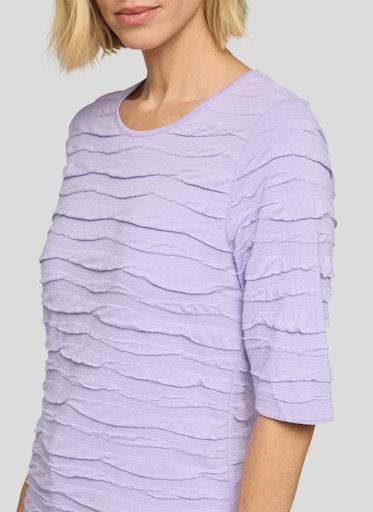T-shirts korte mouw paars Rabe
