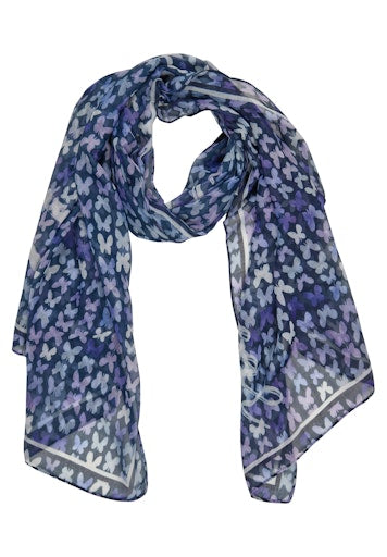 Sjaals blauw Rabe
