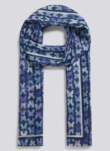 Sjaals blauw Rabe