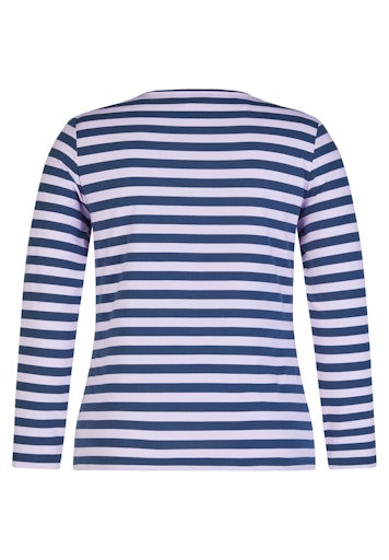 T-shirts lange mouw paars Rabe