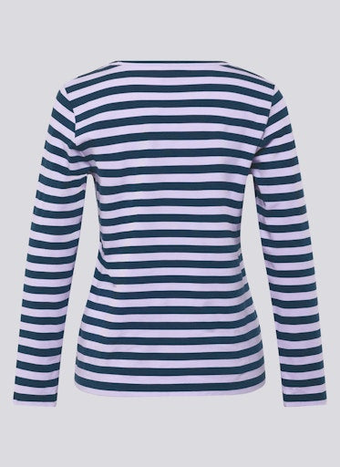 T-shirts lange mouw paars Rabe