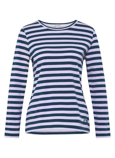 T-shirts lange mouw paars Rabe