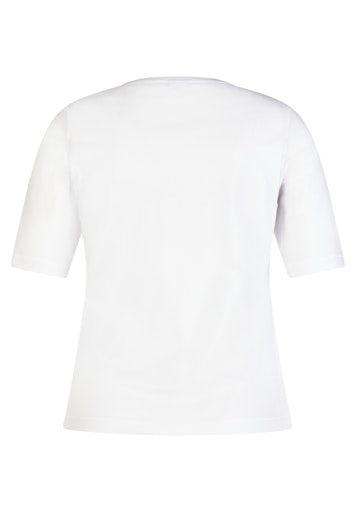 T-shirts korte mouw wit Rabe