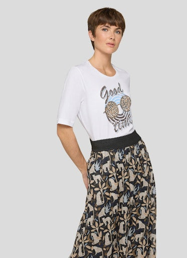T-shirts korte mouw wit Rabe