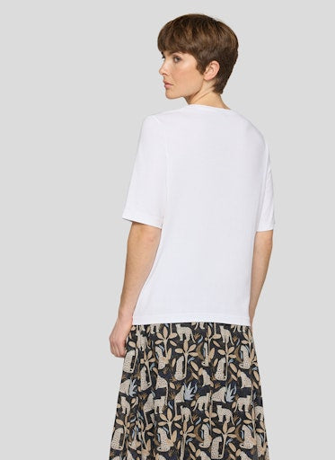 T-shirts korte mouw wit Rabe