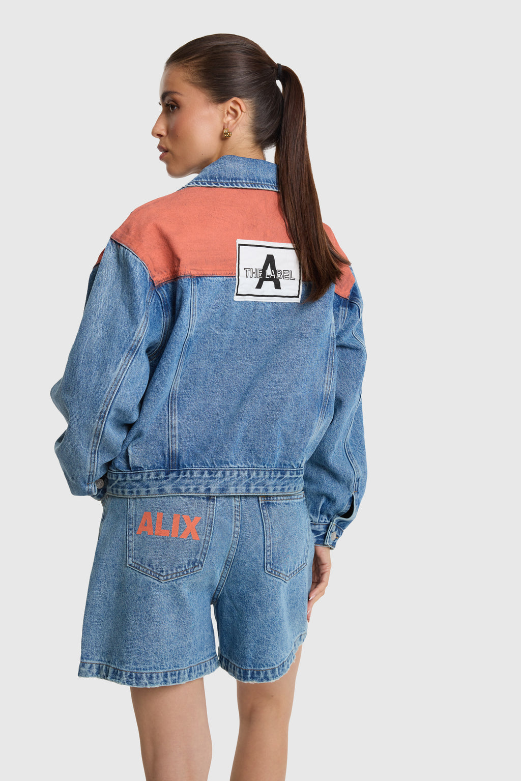 Shorten blauw ALIX The Label