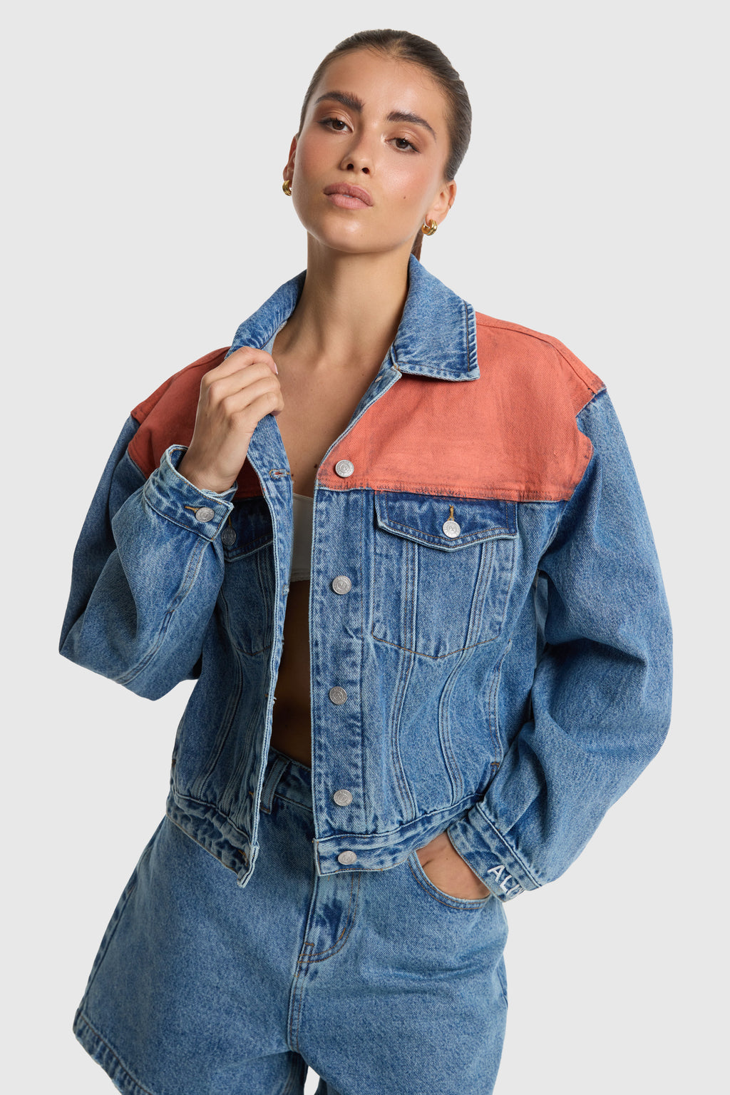 Shorten blauw ALIX The Label