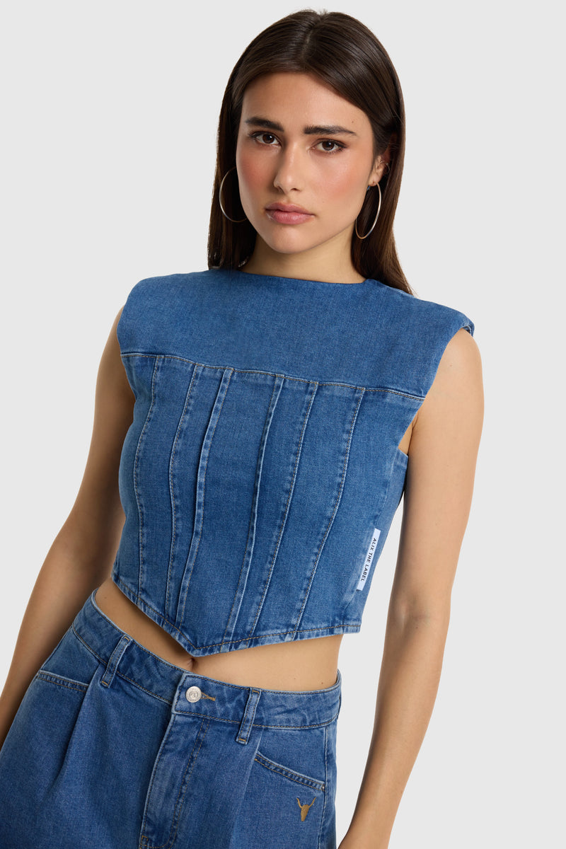 Tops blauw ALIX The Label