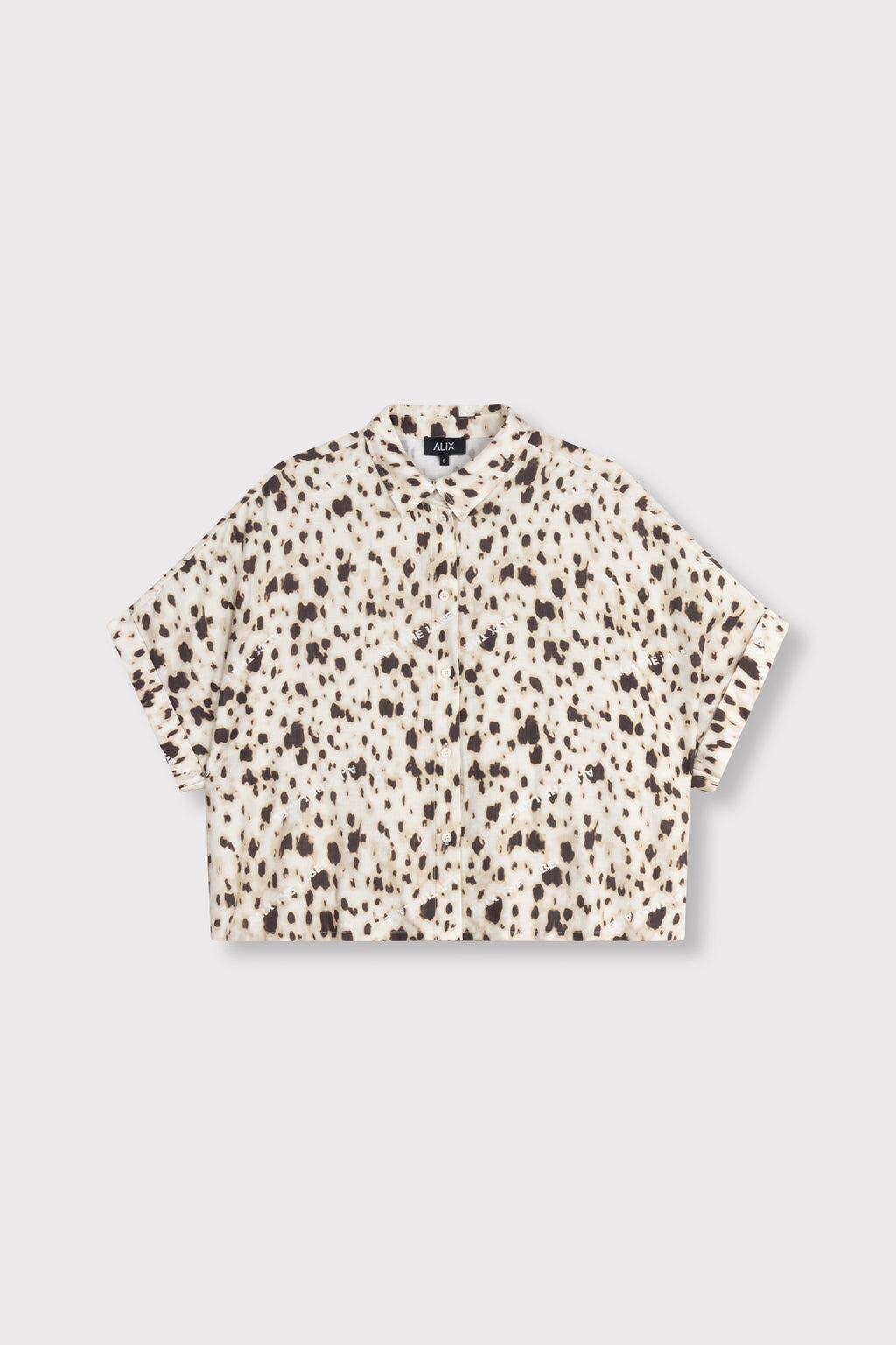 Blouses lange mouw bruin ALIX The Label
