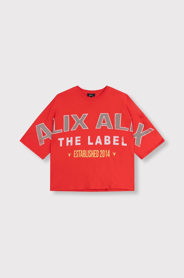 T-shirts korte mouw roze ALIX The Label
