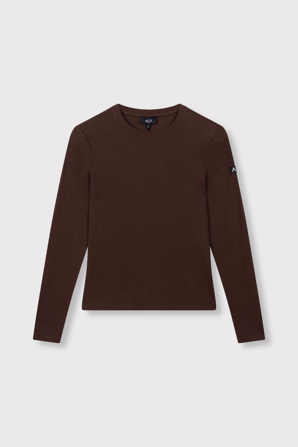 T-shirts lange mouw bruin ALIX The Label