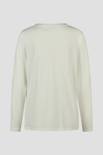 T-shirts lange mouw wit Barbara Lebek