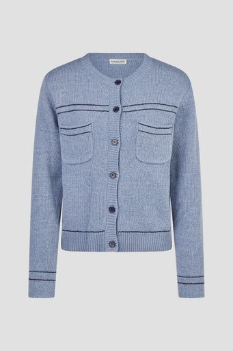 Cardigans blauw Barbara Lebek