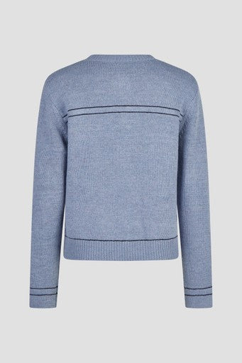 Cardigans blauw Barbara Lebek