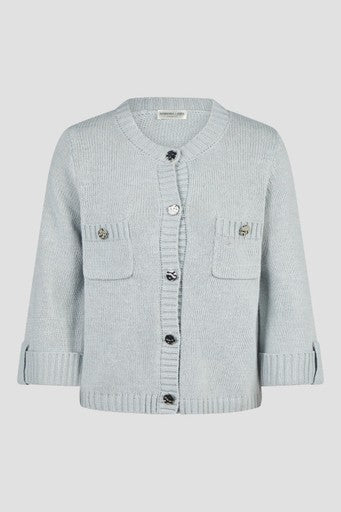 Cardigans blauw Barbara Lebek
