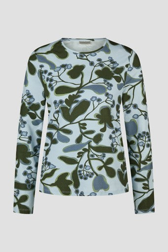 T-shirts lange mouw blauw Barbara Lebek
