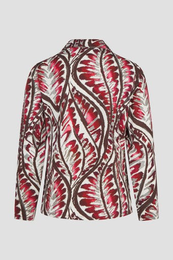 Blouses lange mouw bordeaux Barbara Lebek