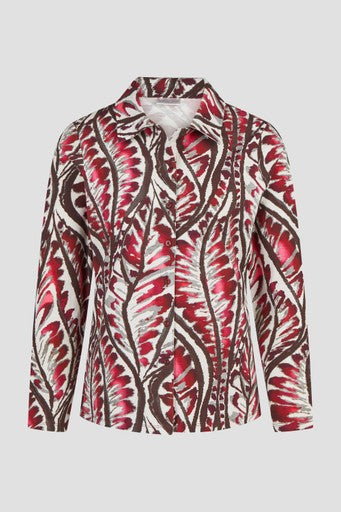 Blouses lange mouw bordeaux Barbara Lebek