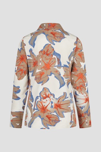 Blouses lange mouw bruin Barbara Lebek