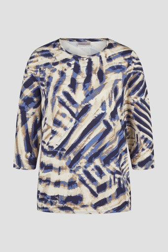 T-shirts lange mouw bruin Barbara Lebek