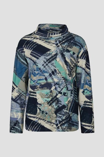 Sweaters blauw Barbara Lebek