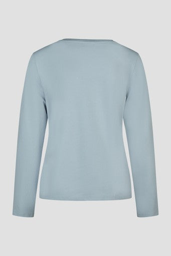 T-shirts lange mouw blauw Barbara Lebek