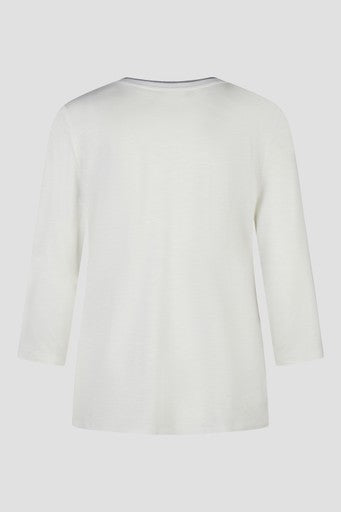 T-shirts lange mouw wit Barbara Lebek