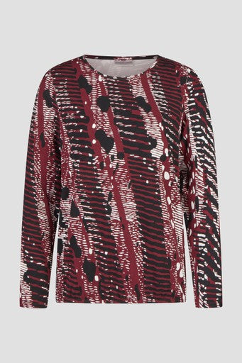 T-shirts lange mouw zwart Barbara Lebek