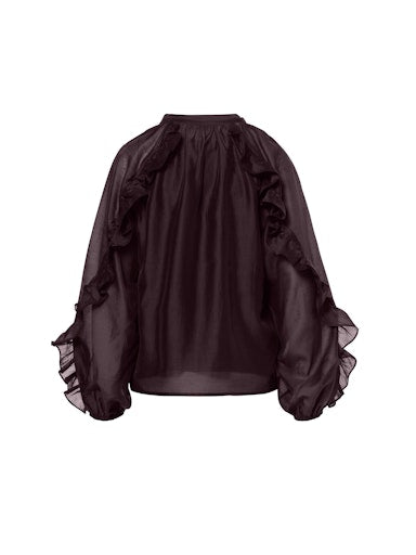 Blouses lange mouw bordeaux Beaumont