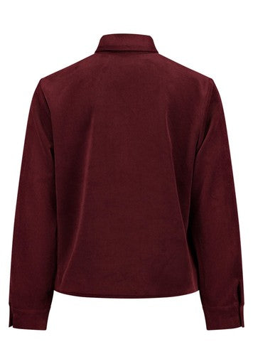 Blouses lange mouw bordeaux Betty & Co