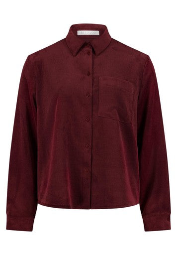 Blouses lange mouw bordeaux Betty & Co