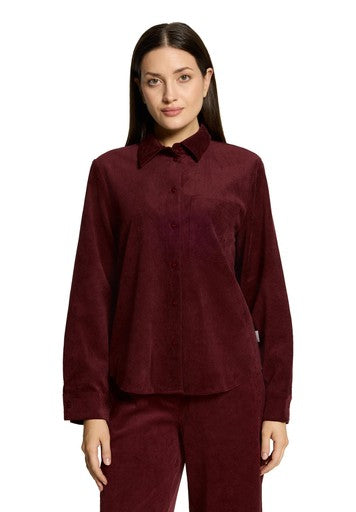 Blouses lange mouw bordeaux Betty & Co