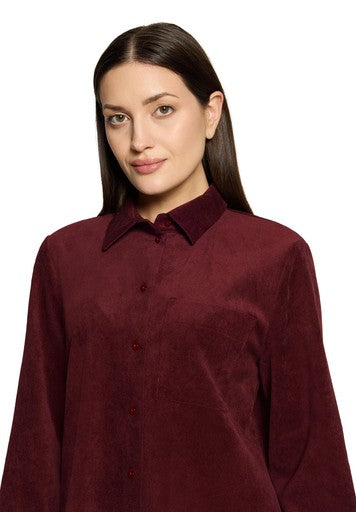 Blouses lange mouw bordeaux Betty & Co